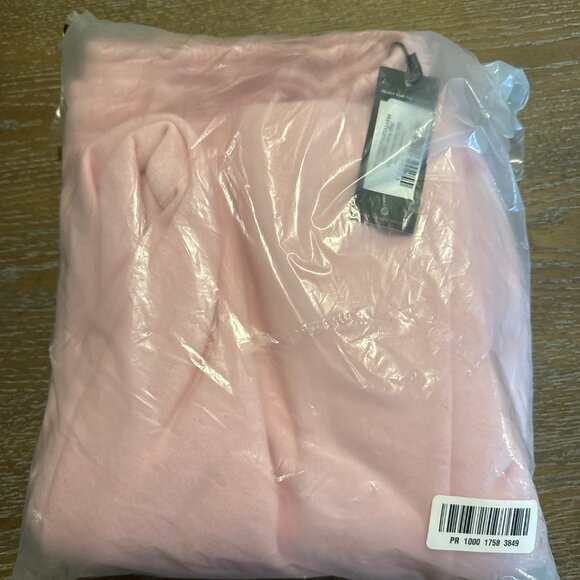 Pretty Little Things Baby Pink Oversize Large Sweatoutfit Long sleeve NEW w/tags - Picture 3 of 3